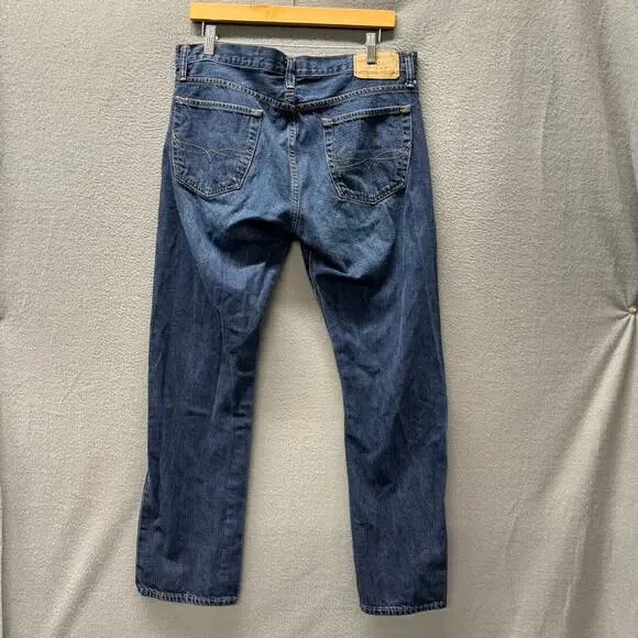 Polo Ralph Lauren Jeans Varick Slim Straight Denim Mens 34x32 (34x31 ACTUAL) - Picture 4 of 13